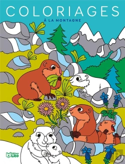 Bertrand.pt - Coloriages ; À La Montagne