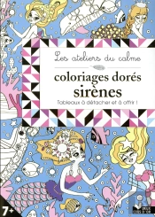 Coloriages Dores  Sirenes