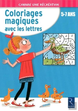 Bertrand.pt - Coloriages Magiques Avec Les Lettres ; 5-7 Ans