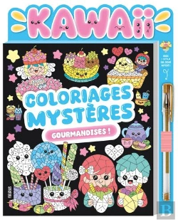 Bertrand.pt - Coloriages Mystères Kawaii Gourmandises