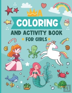Bertrand.pt - Coloring And Activity Book For Girls