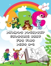 Coloring Animals Alphabet Book For Kids