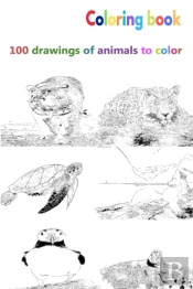 Coloring Book 100 Drawings Of Animals To Color