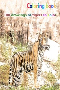 Bertrand.pt - Coloring Book 100 Drawings Of Tigers To Color