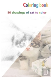 Coloring Book 50 Drawings Of Cat To Color
