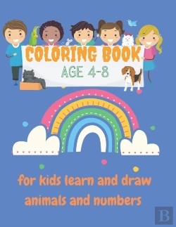 Bertrand.pt - Coloring Book Age 4-8 For Kids Learn And Draw Animals And Numbers