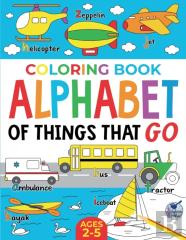 Coloring Book Alphabet Of Things That Go
