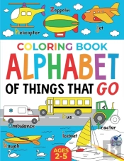 Coloring Book Alphabet Of Things That Go