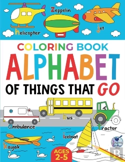 Bertrand.pt - Coloring Book Alphabet Of Things That Go