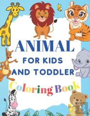 Coloring Book Animal For Kids And Toddler