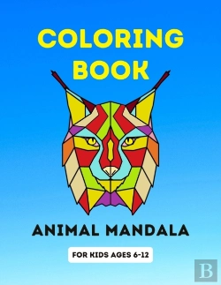 Bertrand.pt - Coloring Book Animal Mandala For Kids Ages 6-12
