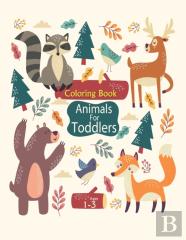 Coloring Book Animals For Toddlers  Ages 1-3
