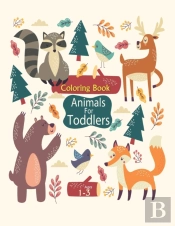 Coloring Book Animals For Toddlers  Ages 1-3