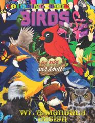 Coloring Book Birds For Kids And Adults