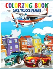 Coloring Book Cars Trucks Planes