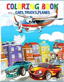 Bertrand.pt - Coloring Book Cars Trucks Planes