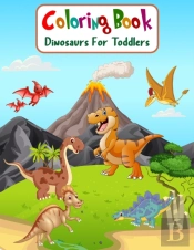Coloring Book Dinosaurs For Toddlers
