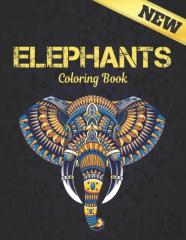 Coloring Book Elephants