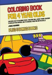 Coloring Book For 4 Year Olds (Cars)