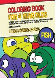 Coloring Book For 4 Year Olds (Fish)