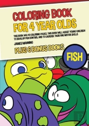 Coloring Book For 4 Year Olds (Fish)
