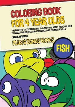 Bertrand.pt - Coloring Book For 4 Year Olds (Fish)