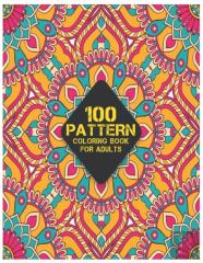 Coloring Book For Adults 100 Pattern