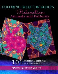 Coloring Book For Adults Animals And Patterns Relaxation