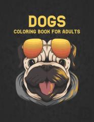 Coloring Book For Adults Dogs
