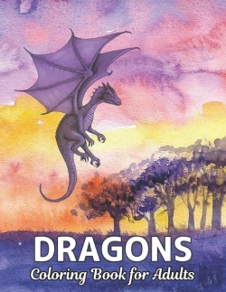 Bertrand.pt - Coloring Book For Adults Dragons