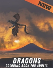 Coloring Book For Adults Dragons