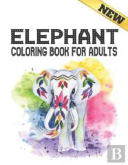 Coloring Book For Adults Elephant
