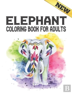Bertrand.pt - Coloring Book For Adults Elephant