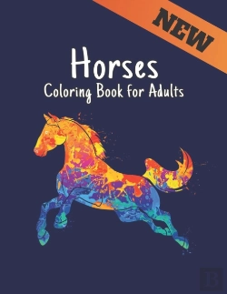 Bertrand.pt - Coloring Book For Adults Horses