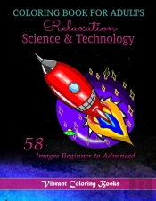 Coloring Book For Adults Relaxation Science & Technology