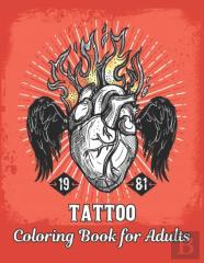 Coloring Book For Adults Tattoo