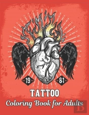 Coloring Book For Adults Tattoo