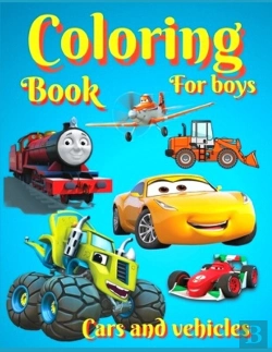 Bertrand.pt - Coloring Book For Boys Cars And Vehiches