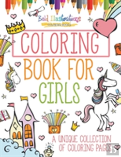 Bertrand.pt - Coloring Book For Girls! A Unique Collection Of Coloring Pages