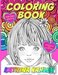 Coloring Book For Girls  Age 8 -12