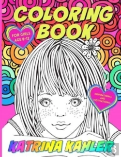 Bertrand.pt - Coloring Book For Girls  Age 8 -12