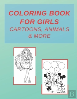 Bertrand.pt - Coloring Book For Girls Cartoons, Animals & More