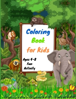 Bertrand.pt - Coloring Book For Kids Ages 4-8 Fun Activity