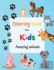 Coloring Book For Kids - Amazing Animals