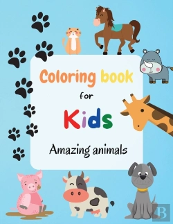 Bertrand.pt - Coloring Book For Kids - Amazing Animals