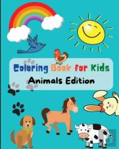 Coloring Book For Kids - Animals Edition