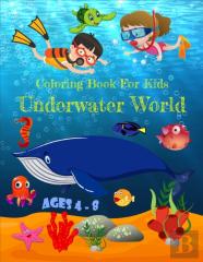 Coloring Book For Kids Underwater World