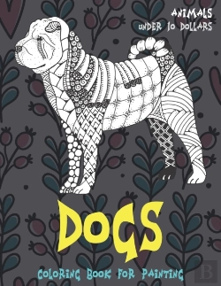 Bertrand.pt - Coloring Book For Painting - Animals - Under 10 Dollars - Dogs