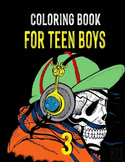Bertrand.pt - Coloring Book For Teen Boys 3