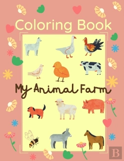 Bertrand.pt - Coloring Book My Animal Farm: 25 Big  Am